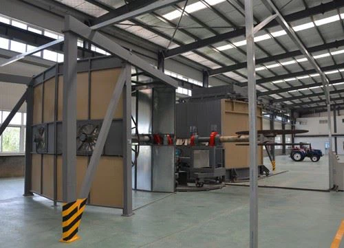 Rotomolded Rock And Roll Type Equipment