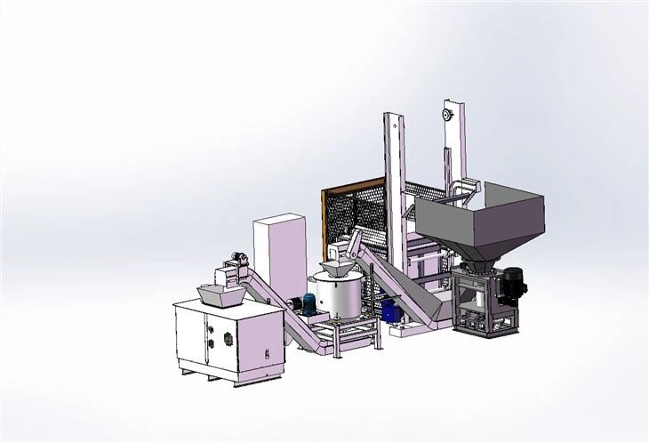 Hot Sale China Haige Crushing And Briquetting Machine