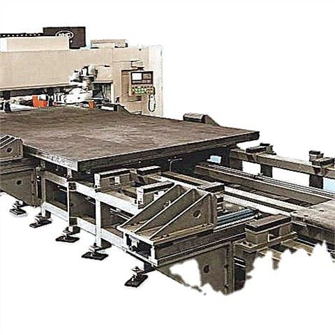 Specialist Fully Automatic CNC Steel Plate Sheet Sawing And Milling Machine
