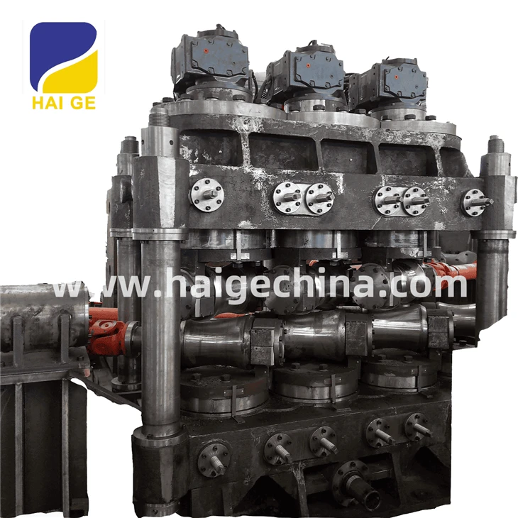 HIGH STRAIGHTNESS AND HYDRAULIC PROTECTION JZ7G 60Seven Roller Straightening Machine suppliers