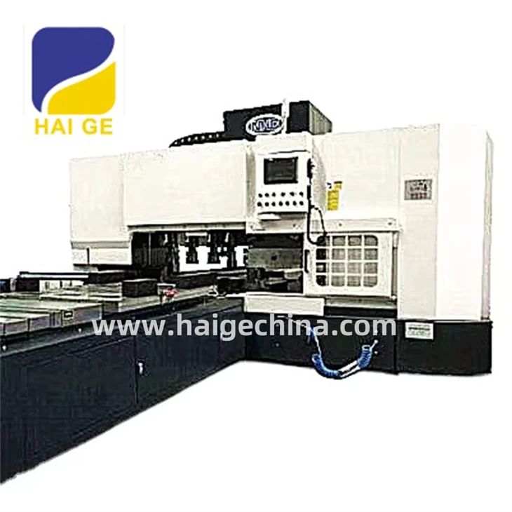 Hish SERVICE LIFE With High Accuracy Steel Plate Sawing And Milling Machines CNC Type HGGKL450 factory